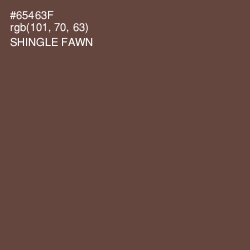 #65463F - Shingle Fawn Color Image